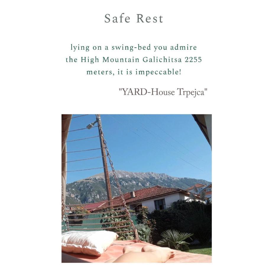 Yard House Trpejca Hotel Ohrid Exterior photo